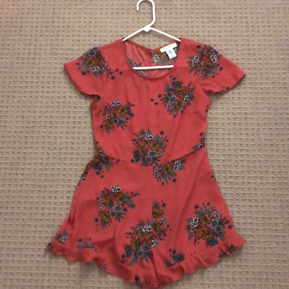 Urban Outfitters pink romper